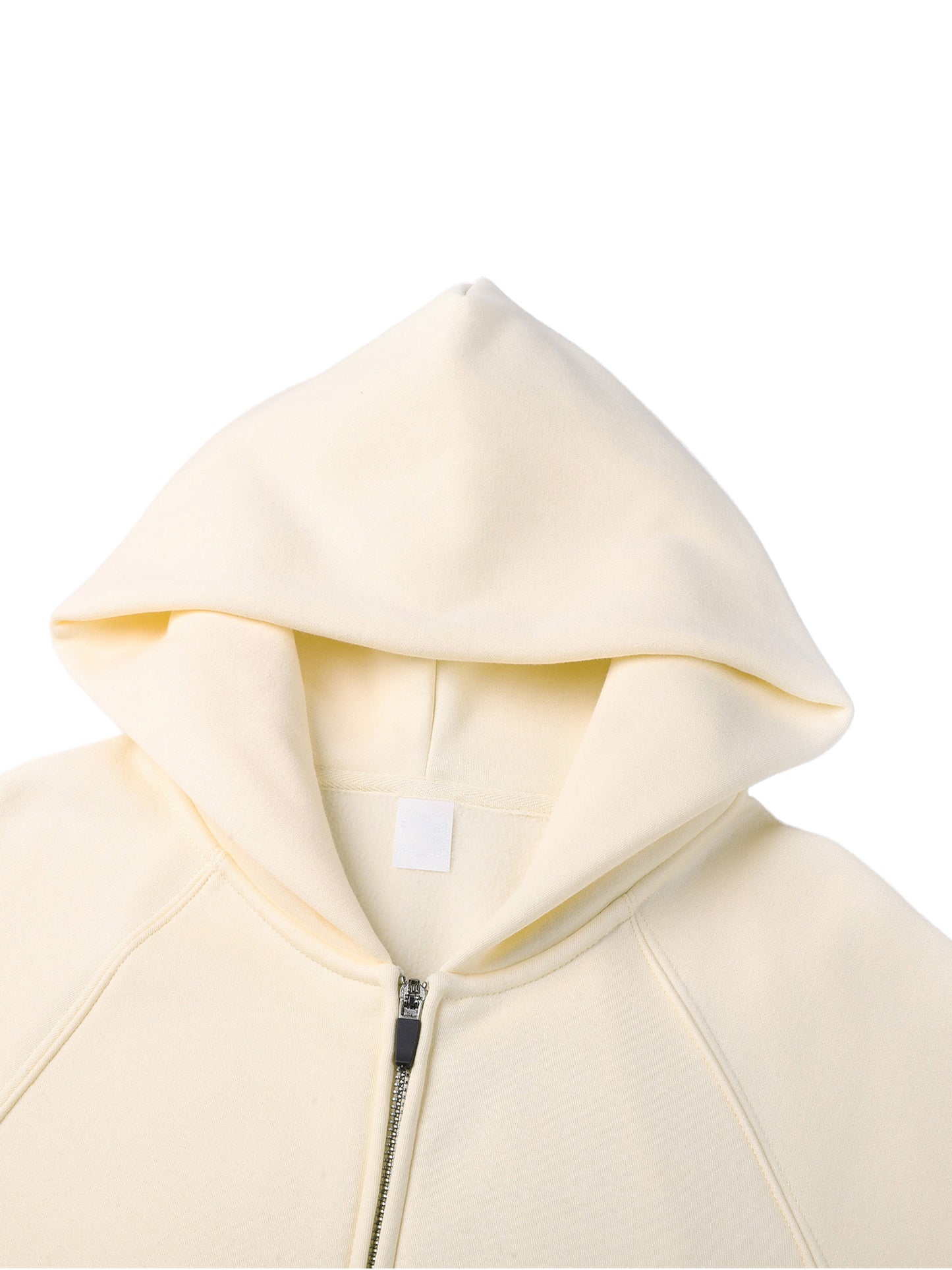 Pop Up Pop Off Luxury Fleece Zip Hoodie