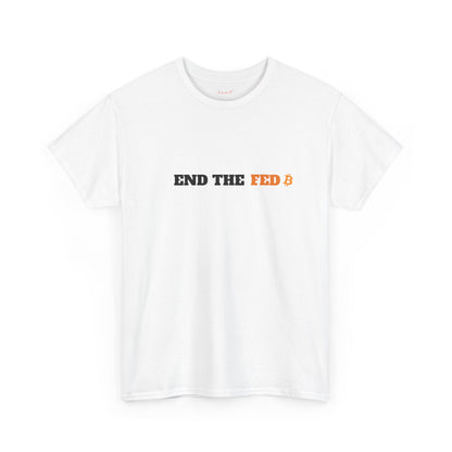 End The Fed Bitcoin Cotton Tee