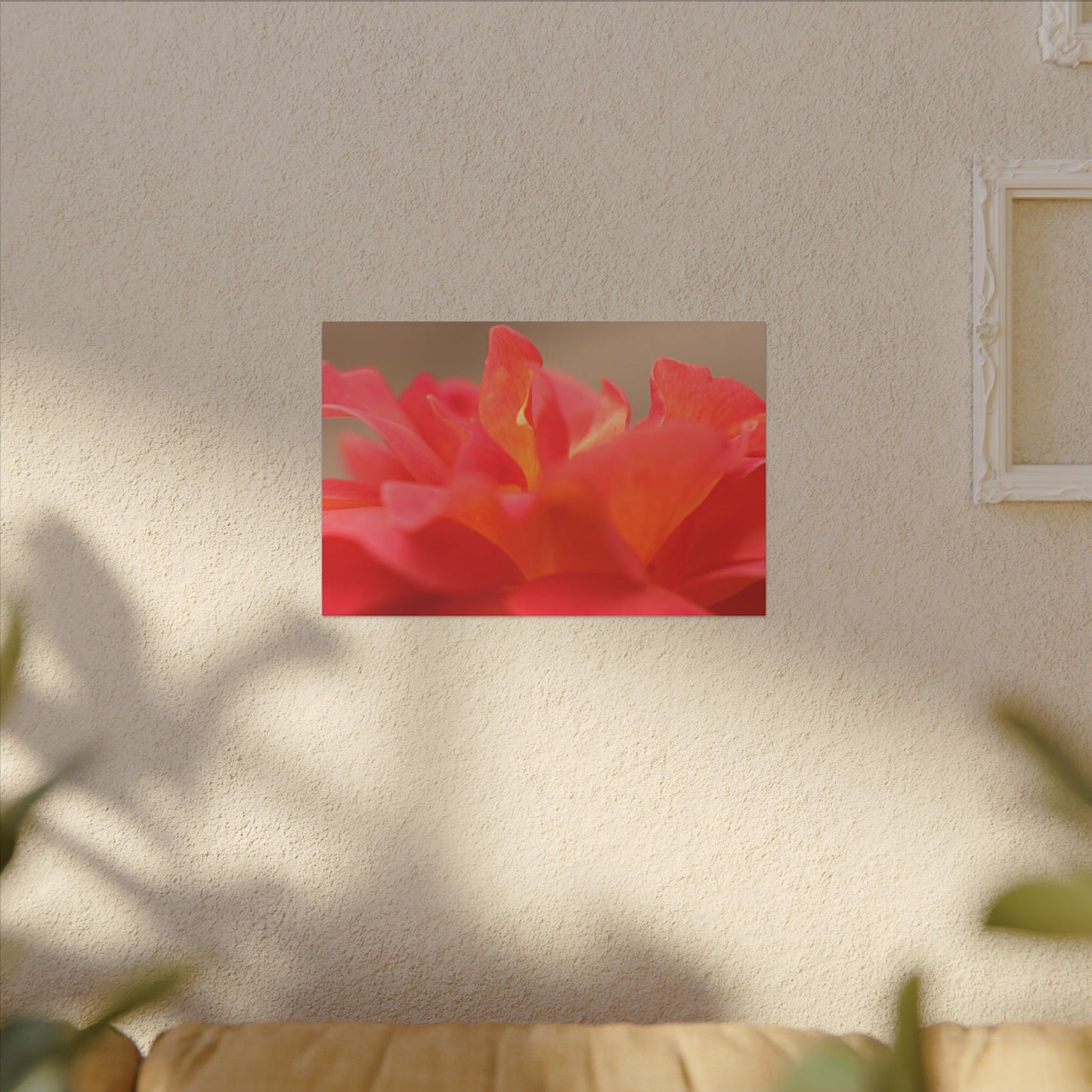 Color Bloom Rose Wall Art Canvas