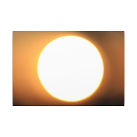Sun Pulse Wall Art Canvas