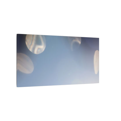 Galactic Orbs of Light Wall Art Canvas