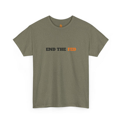 End The Fed Bitcoin Cotton Tee