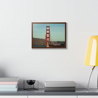 Golden Gate Bridge San Francisco Wall Art, Framed