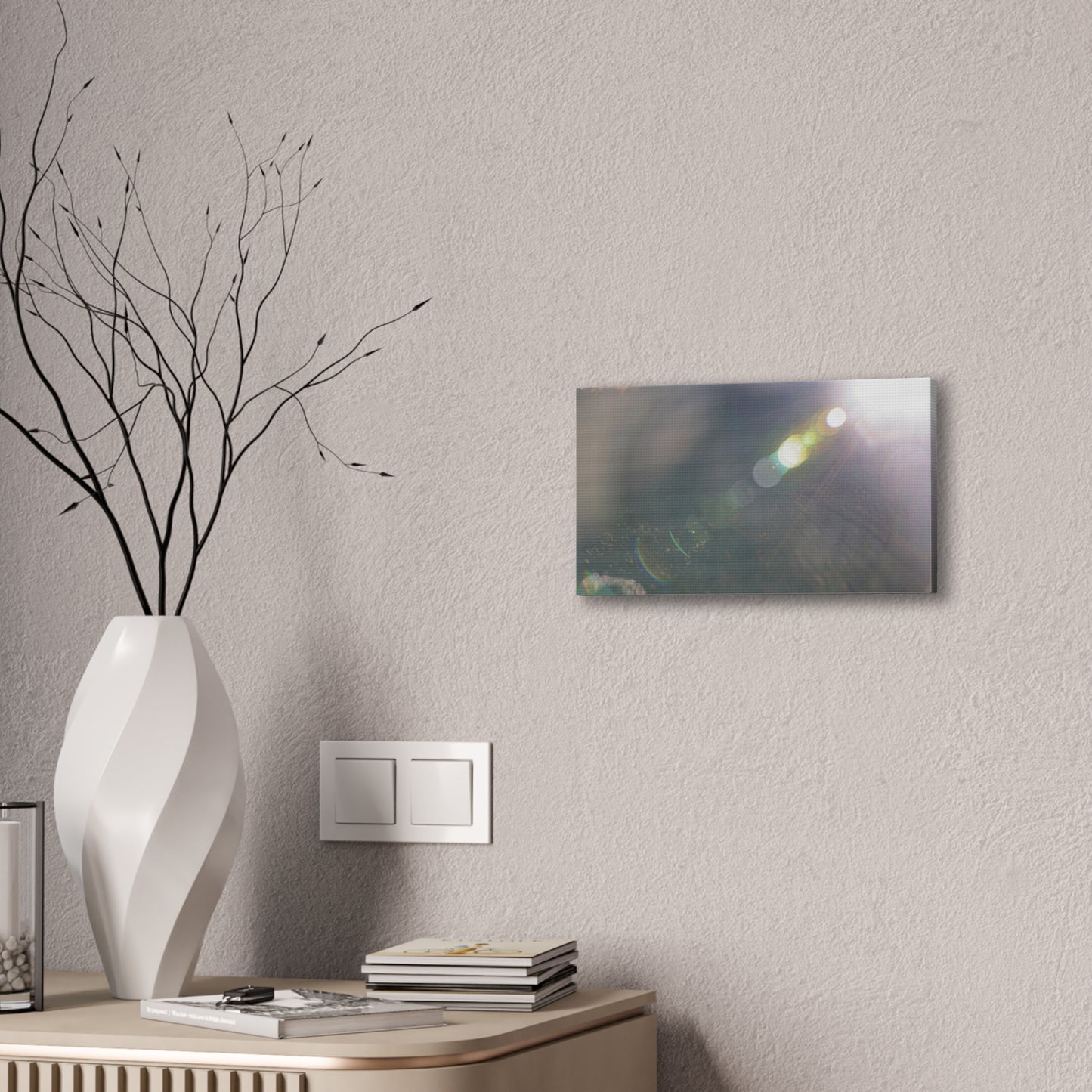 Fractal Spectrum of Light Wall Art Canvas