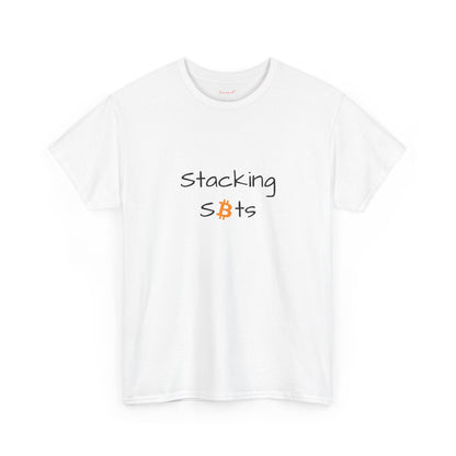 Stacking Sats Bitcoin Cotton Tee