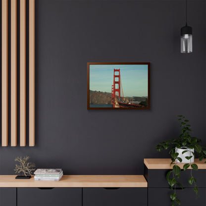 Golden Gate Bridge San Francisco Wall Art, Framed