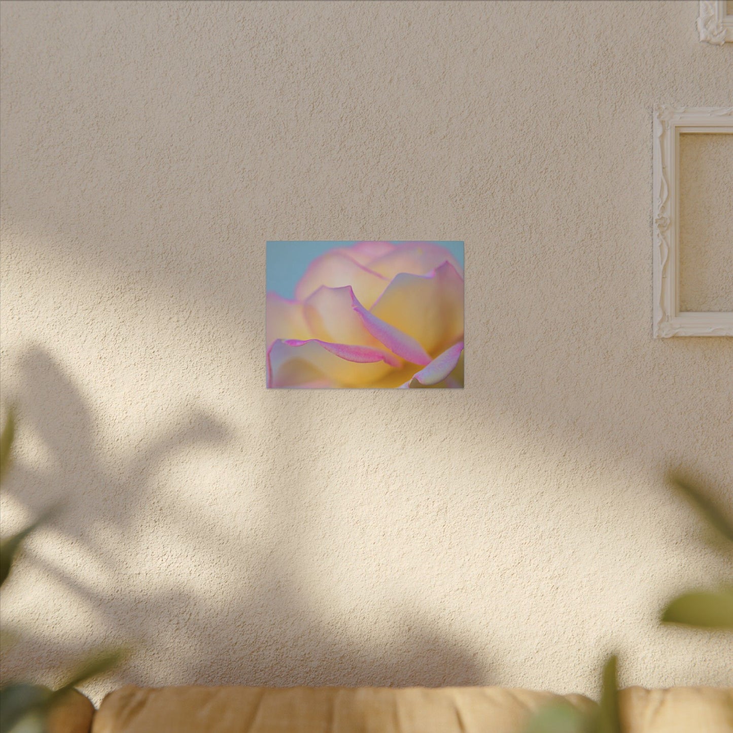 Enchanting Layers Rose Wall Art Canvas