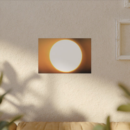 Sun Pulse Wall Art Canvas