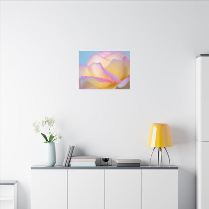 Enchanting Layers Rose Wall Art Canvas