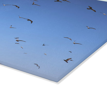 The Birds... Glass Cutting Board