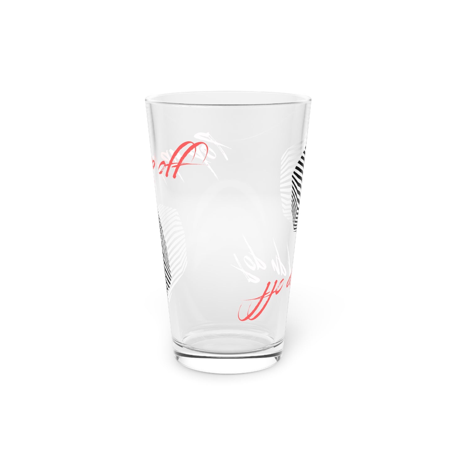 Pop Up Pop Off Pint Glass, 16oz