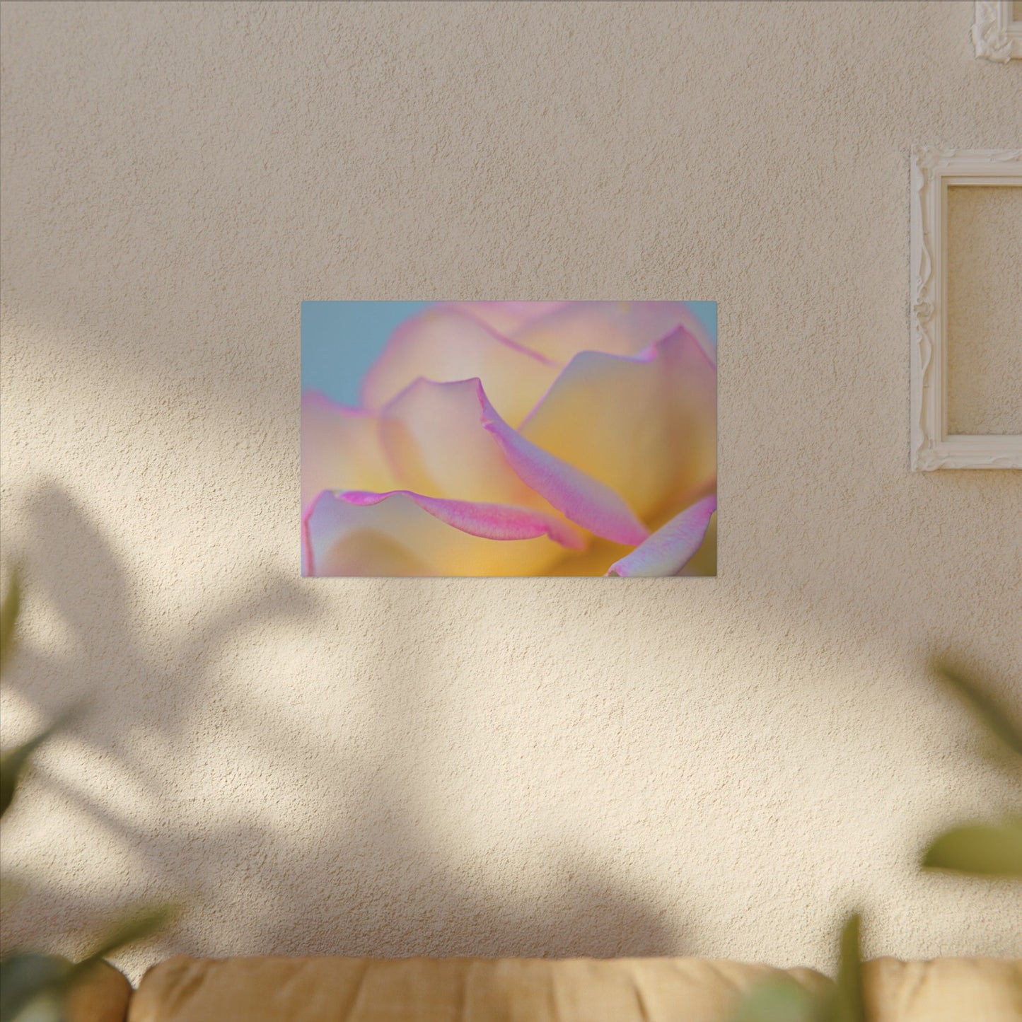 Enchanting Layers Rose Wall Art Canvas