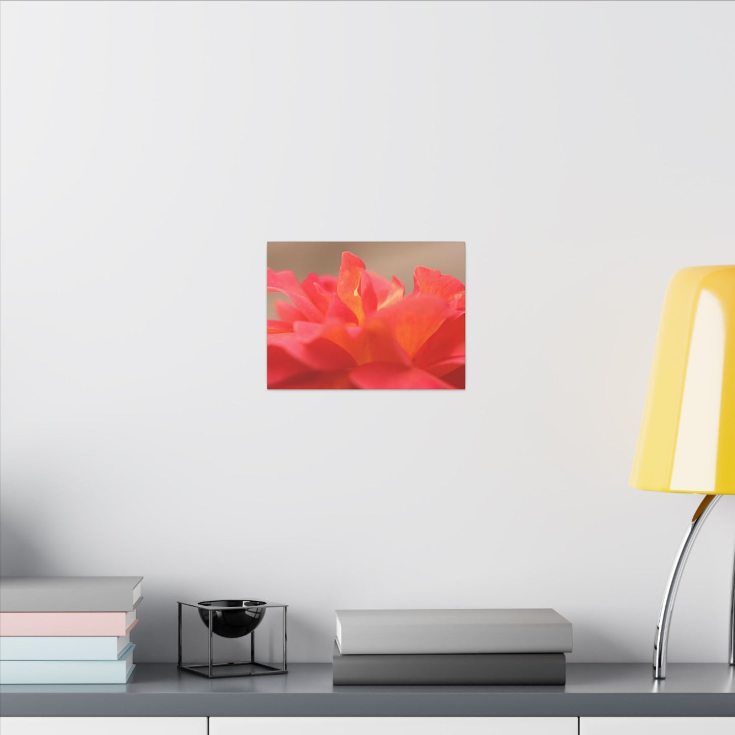 Color Bloom Rose Wall Art Canvas
