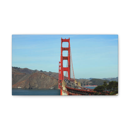 Golden State Bridge Wall Art Canvas