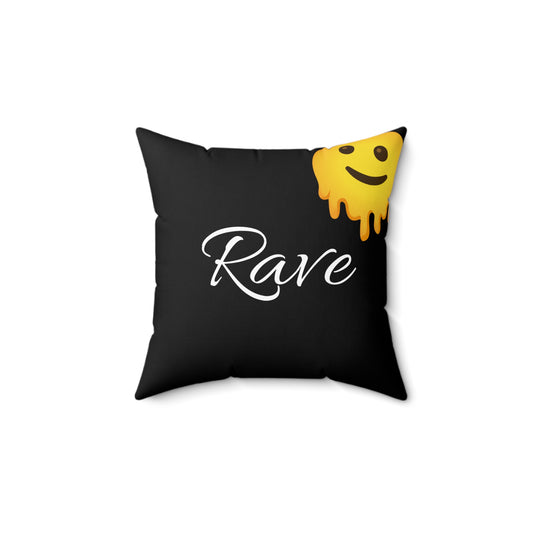 Rave Melt Square Pillow