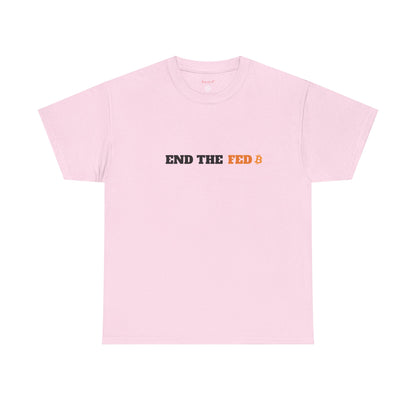 End The Fed Bitcoin Cotton Tee