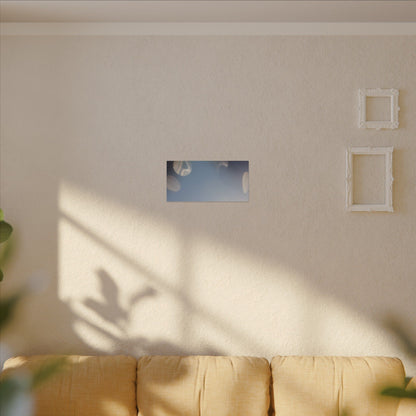 Galactic Orbs of Light Wall Art Canvas
