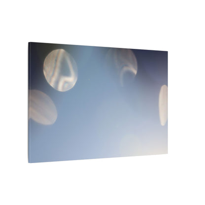 Galactic Orbs of Light Wall Art Canvas