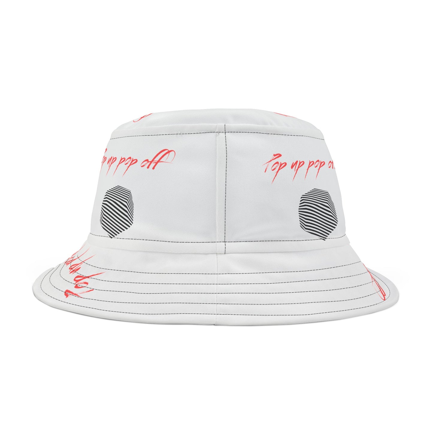 Pop Up Pop Off Bucket Hat