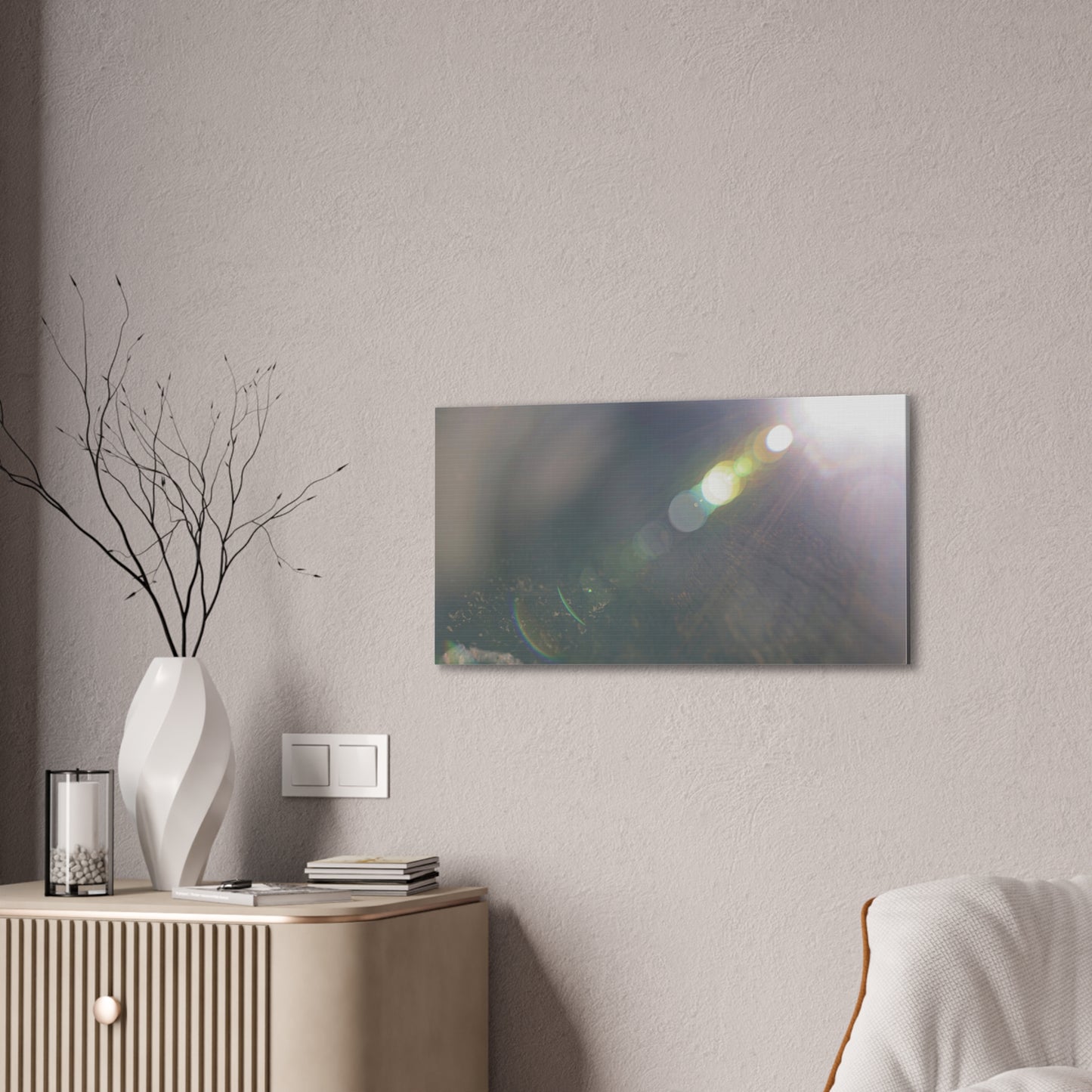 Fractal Spectrum of Light Wall Art Canvas