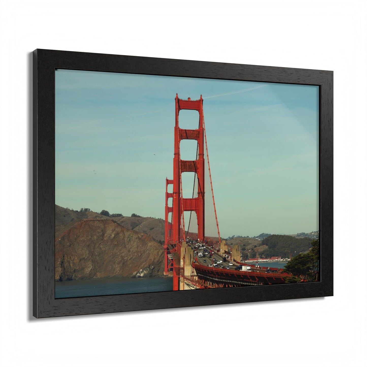Golden Gate Bridge San Francisco Wall Art, Framed