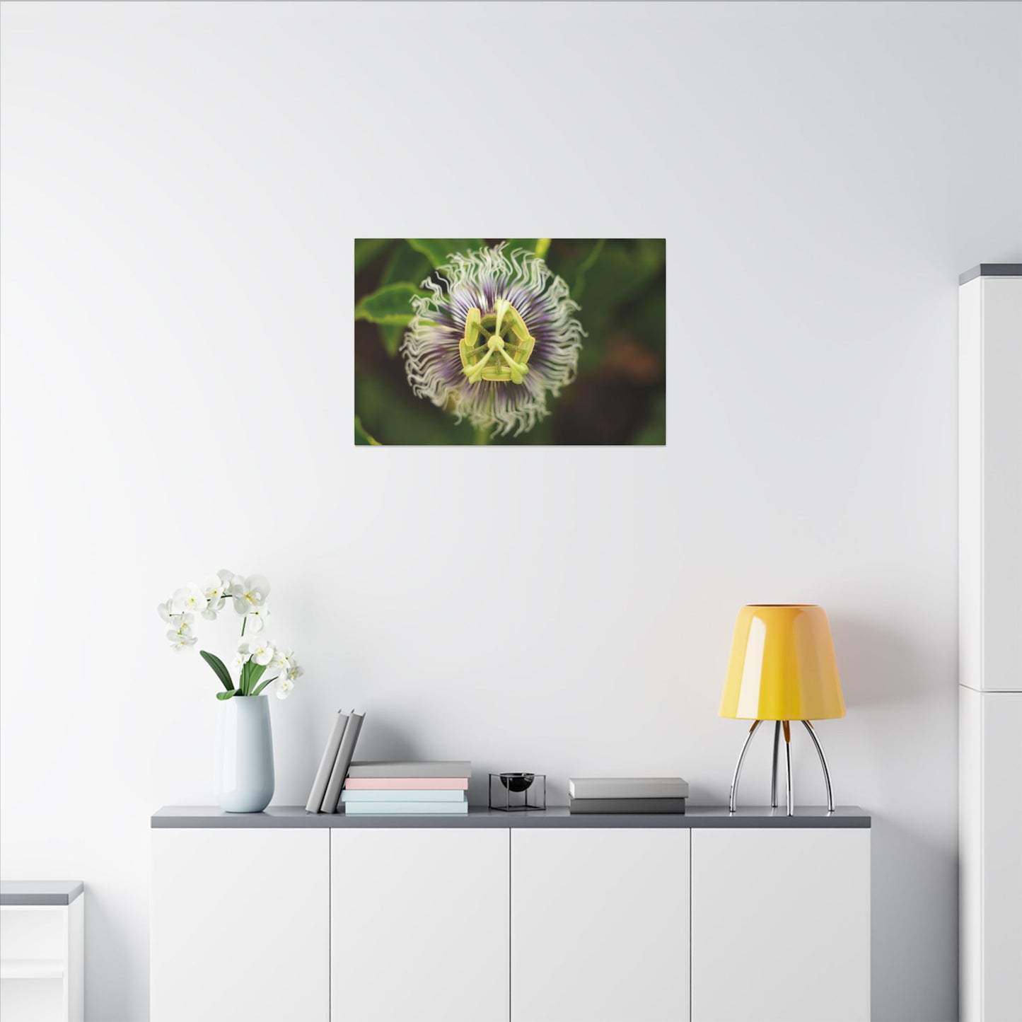 Passiflora Passion Flower Wall Art Canvas