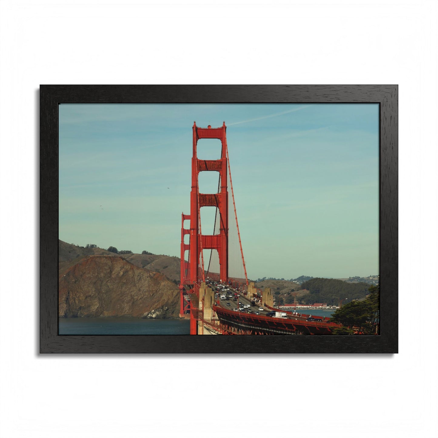 Golden Gate Bridge San Francisco Wall Art, Framed