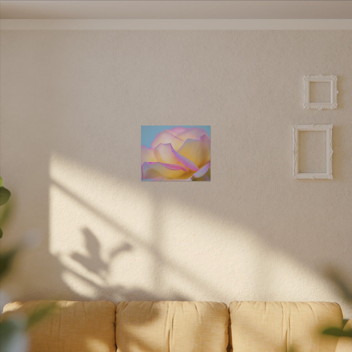 Enchanting Layers Rose Wall Art Canvas