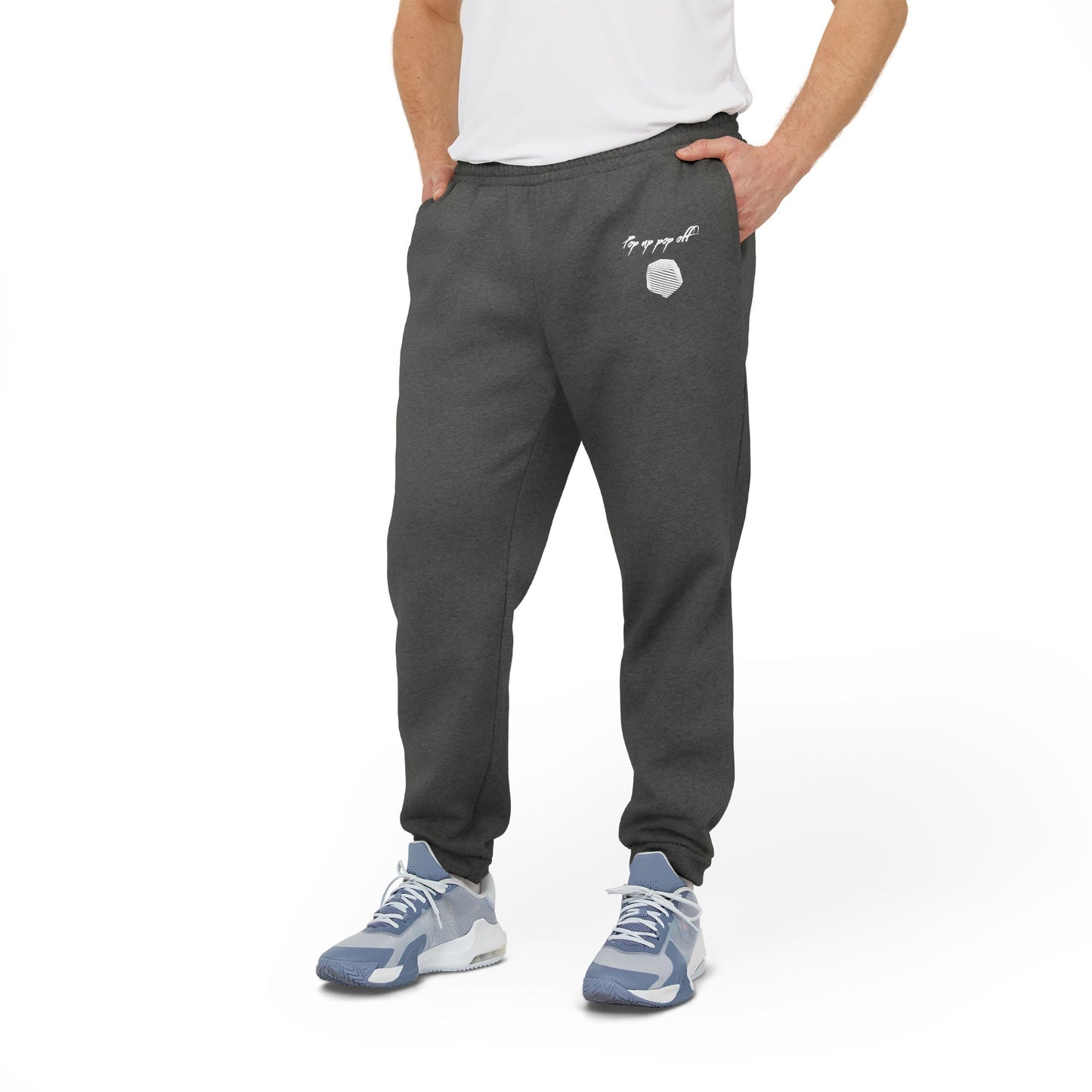 Adidas Luxury Pop Up Pop Off  Fleece Joggers