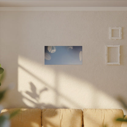 Galactic Orbs of Light Wall Art Canvas