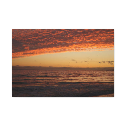 Fire in the Sky Wall Art Canvas