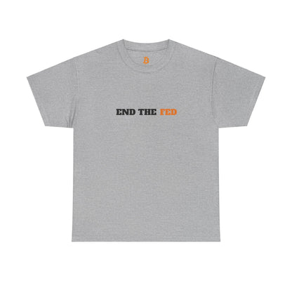 End The Fed Bitcoin Cotton Tee