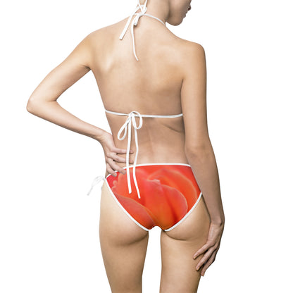 Doses of Roses Sherbert Orange Bikini Set