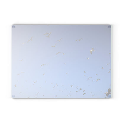 The Birds... Glass Cutting Board