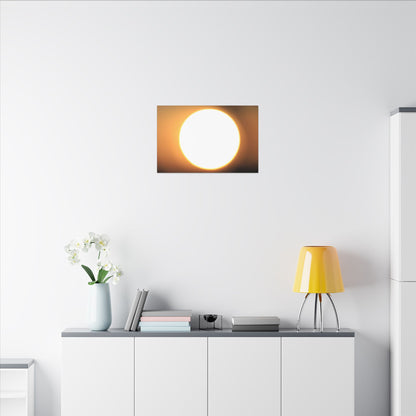 Sun Pulse Wall Art Canvas