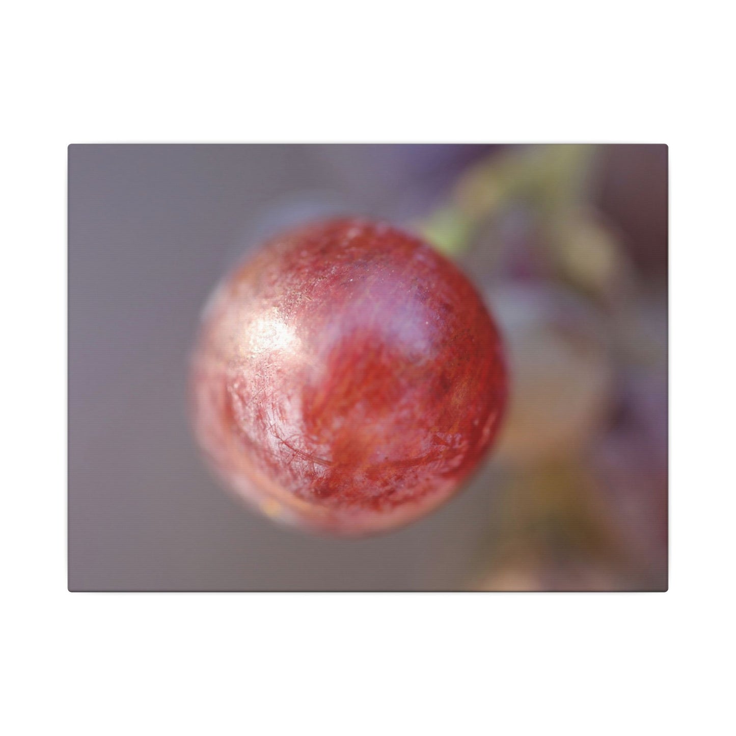 The Grape That Stood Alone Wall Art Canvas
