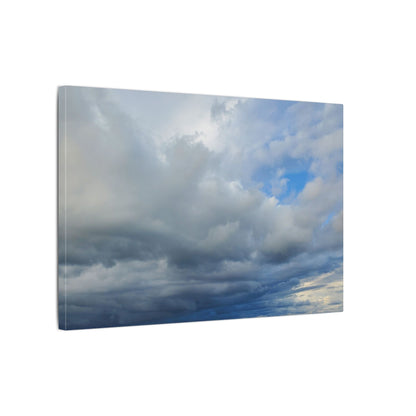 Stormy Blue Sky Wall Art Canvas