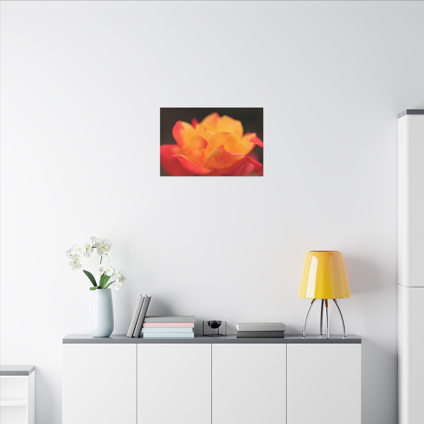 Electric Bloom Wall Art Canvas