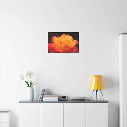Electric Bloom Wall Art Canvas