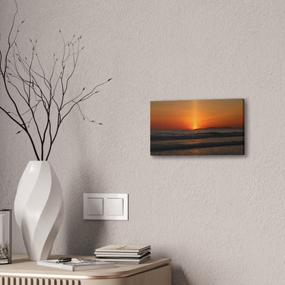 Beaming Sunset Wall Art Canvas