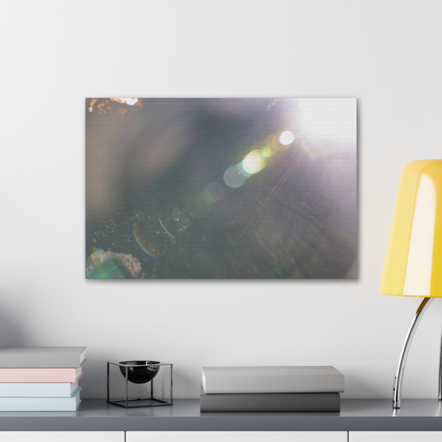 Fractal Spectrum of Light Wall Art Canvas