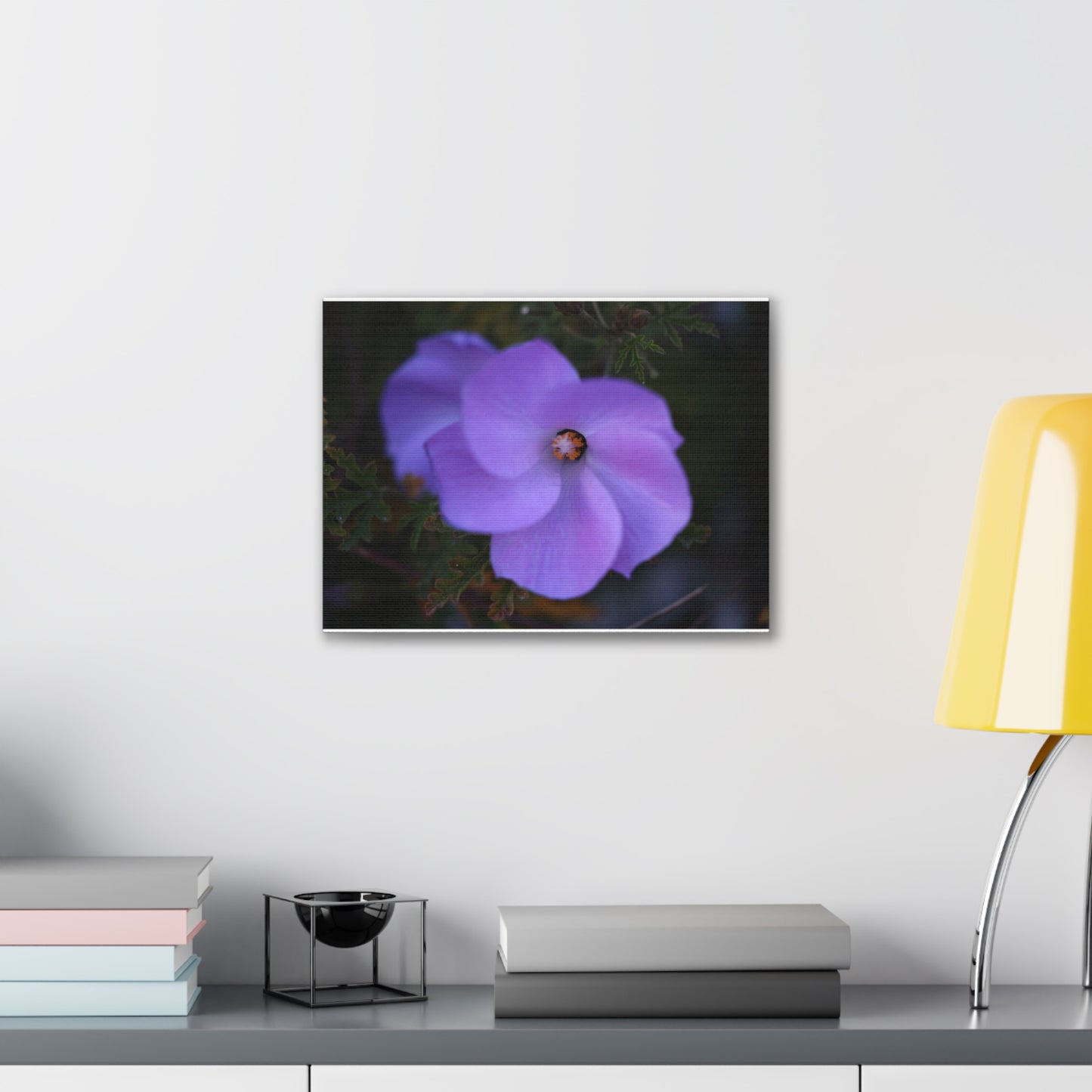 Violet Twist Wall Art Canvas