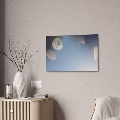 Galactic Orbs of Light Wall Art Canvas