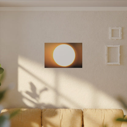 Sun Pulse Wall Art Canvas
