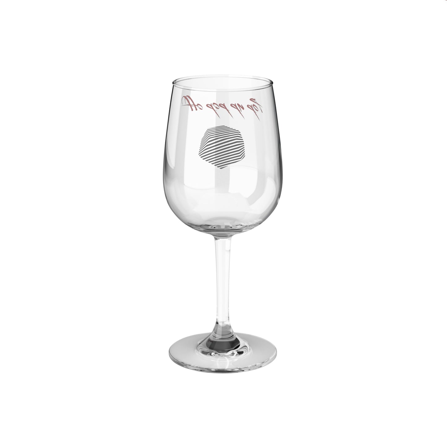 Pop Up Pop Off Wine Glass, 12oz