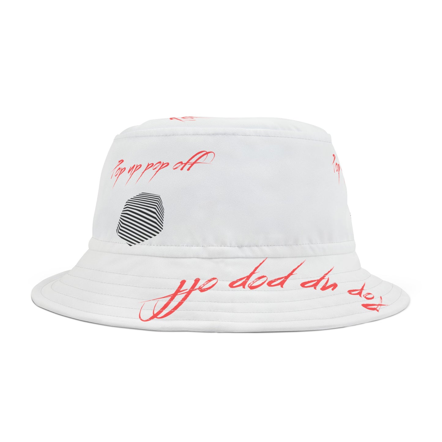 Pop Up Pop Off Bucket Hat