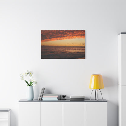 Fire in the Sky Wall Art Canvas