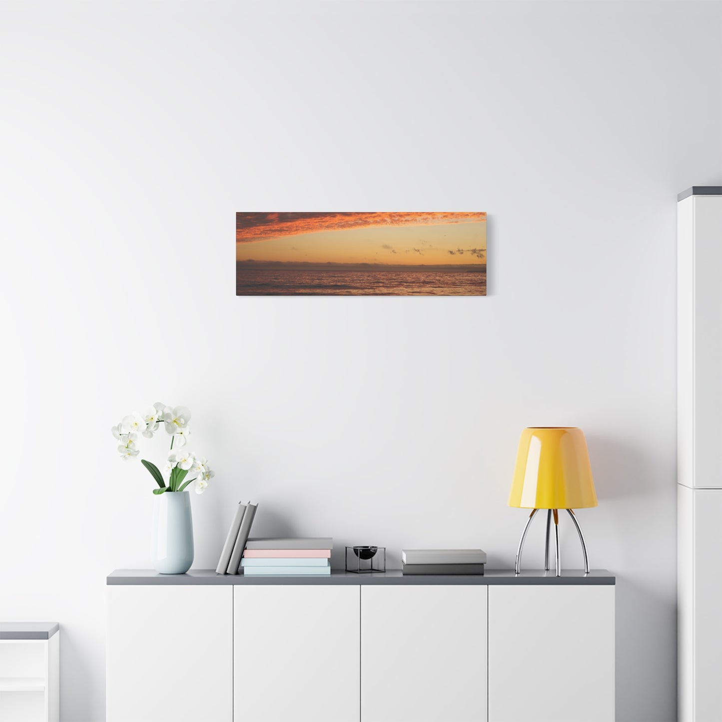 Fire in the Sky Wall Art Canvas