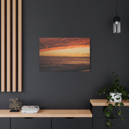 Fire in the Sky Wall Art Canvas