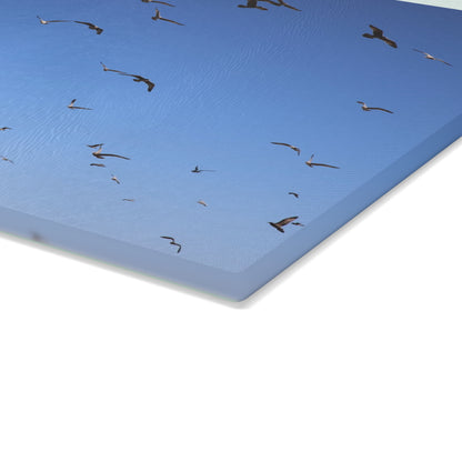 The Birds... Glass Cutting Board